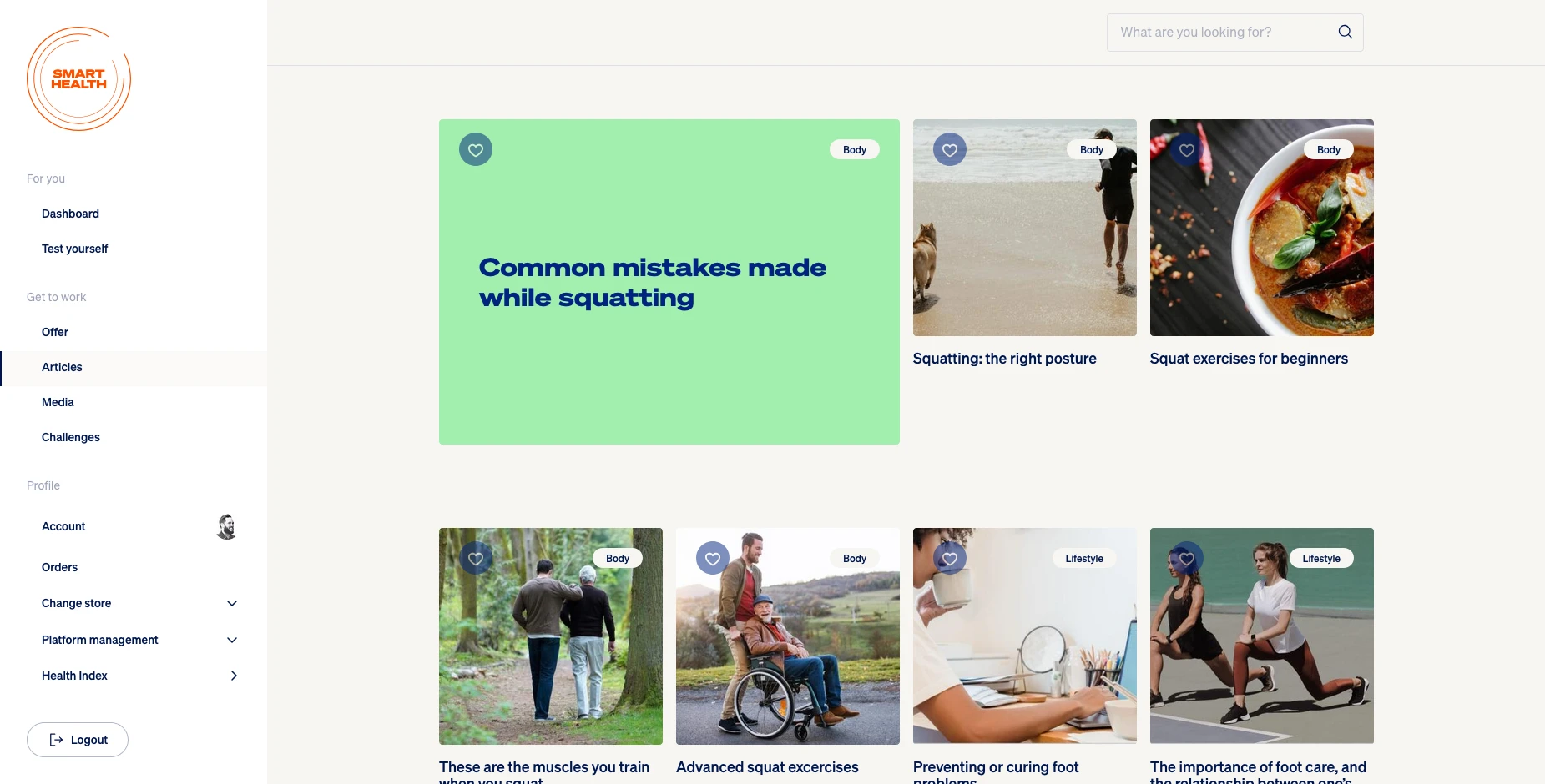 Smart Health project preview