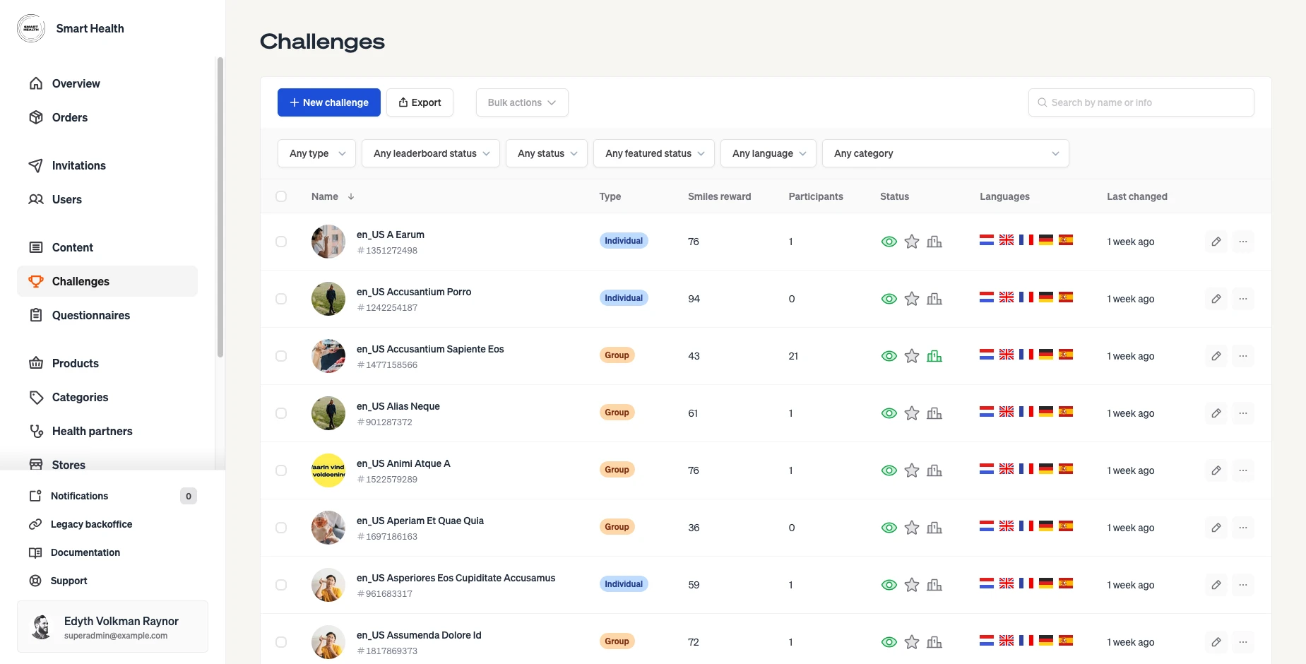 Smart Health project preview